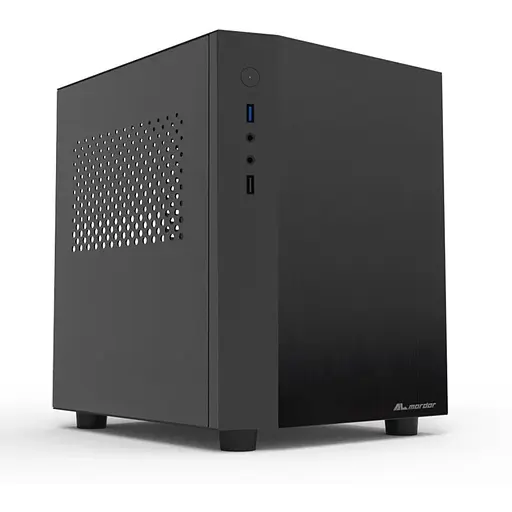 Корпус ALmordor Solar 210 SFF Black, без БЖ, для Mini ITX, 1xUSB 2.0, 1xUSB 3.0, макс. CPU - 85 мм / VGA - 230 мм / PSU - 160 мм, алюмінієвий (ALS210SFFBK)