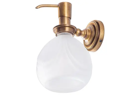 Дозатор для рідкого мила Kugu Versace Antique 214A, Бронза - фото 2