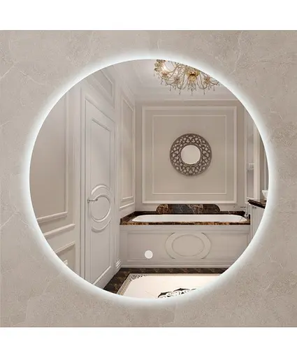 Зеркало Мойдодыр Eclipse 85x85 S с LED-подсветкой и сенсором - фото 2