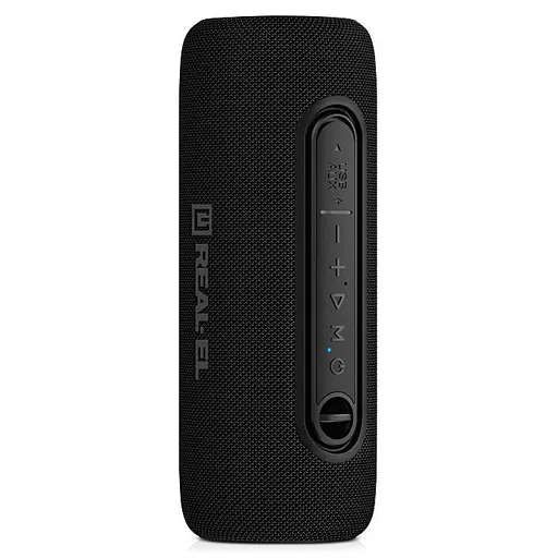 Портативна колонка Real-El RX715 10W Bluetooth TWS, RGB, Black