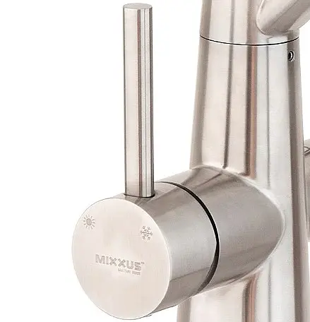 Змішувач для кухні Mixxus із сірим силіконовим виливом FUL-021 (MI6020) - фото 2