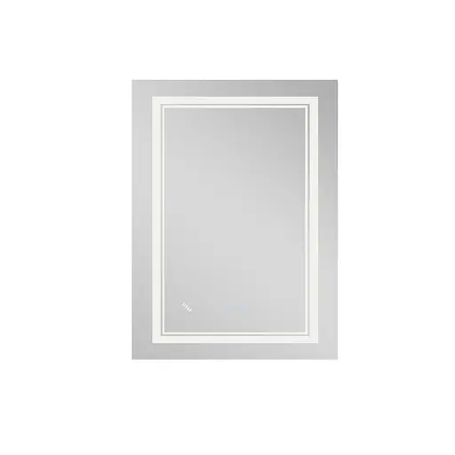 Зеркало Qtap Cardinal 600x800 с LED-подсветкой Touch, с антизапотеванием, с диммером температуры цвета (3000-6500K) Reverse QT0478C6080 - фото 3