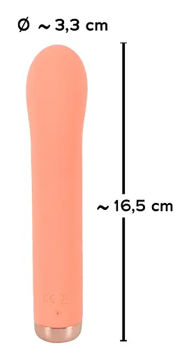 Вібратор Orion Peachy Mini G-Spot 16.5 см помаранчевий - фото 6