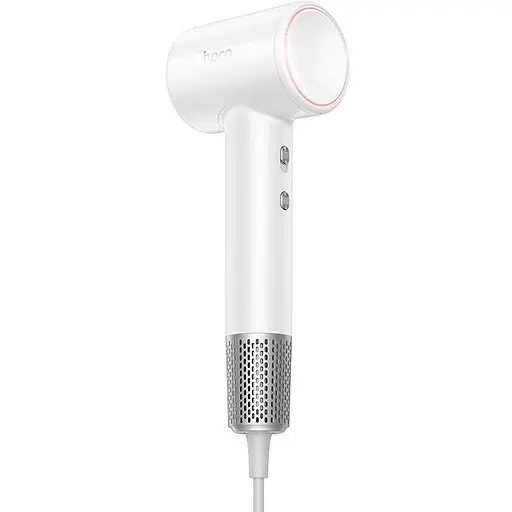 Фен компактный Hoco HP16 High speed hair dryer с горячим и холодным воздухом белый - фото 1