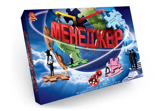 Гра велика настільна Менеджер, російською, Danko Toys