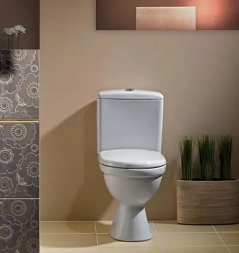 Унітаз-компакт Cersanit Merida 331 010 3/6 л з сидінням поліпропілен мiкролiфт 30412 - фото 4