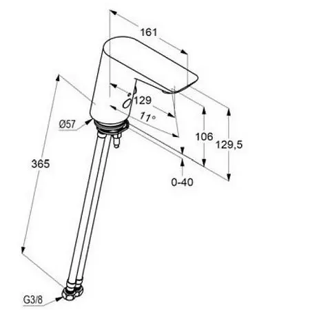 Смеситель для раковины Kludi Balance 5210005 - фото 2