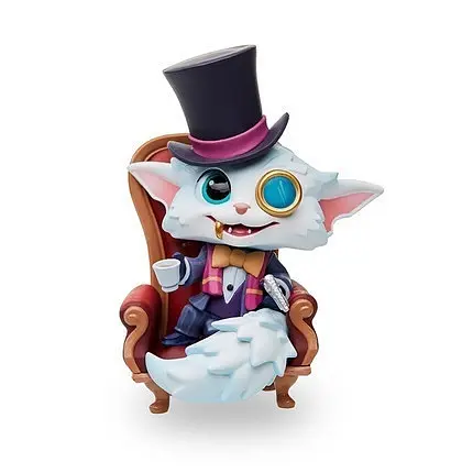 Фигурка Джентльмен Гнар Лига Легенд Gentleman Gnar League of Legends 10.2 LOL 21.45 - фото 3