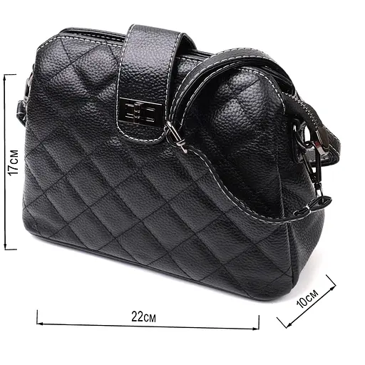 Сумка Vintage из натуральной кожи 22х17х10 см sum0029038 - фото 3