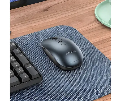 Беспроводная мышь BOROFONE BG13 Winner 2.4G черная - фото 9