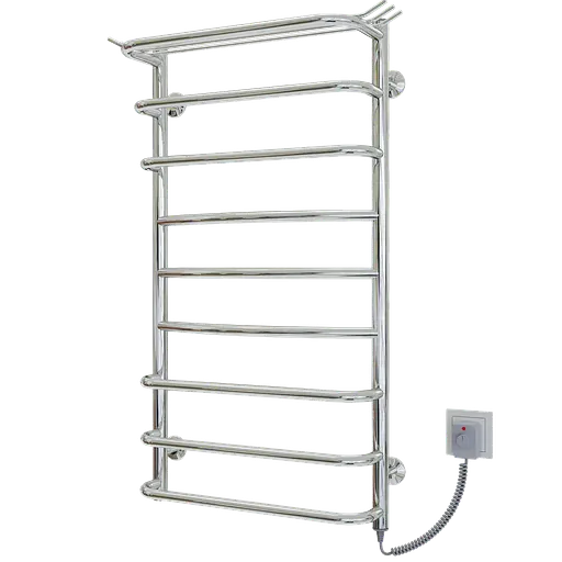 Електрична рушникосушарка Kosser Канна 900x500/9 ЕR рег. ДК03ER, Хром, Праве - фото 1