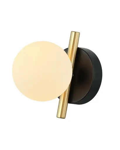 Бра, настінний світильник Italux WL-5622-1-BK-W Reverso G9 1x25W IP20 Bl - фото 3