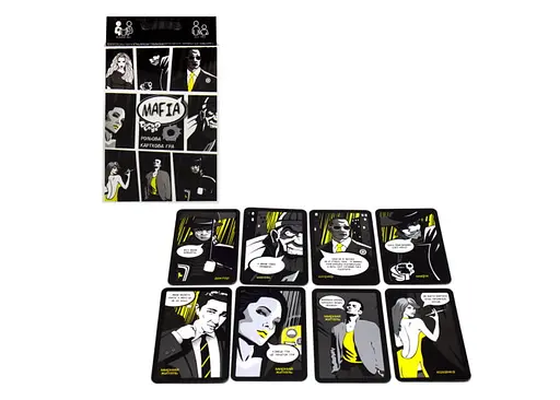 Настольная игра Danko Toys Мафия в стиле комиксов (укр.) (DTG52U) - фото 2