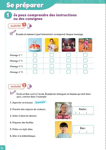 Le DELF Prim A2 100% réussite Livre + didierfle.app - фото 4