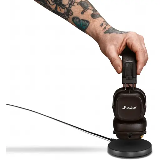 Bluetooth-гарнітура Marshall Major IV Brown (1006127) - фото 8