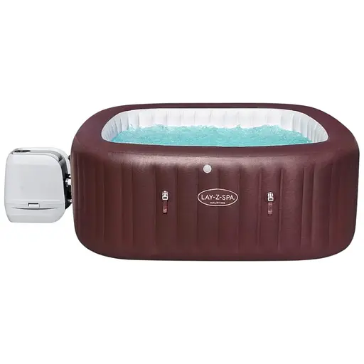 Бассейн-джакузи надувной Bestway BW 6001U семейный с подсветкой и Wi-Fi 201x201x80 см