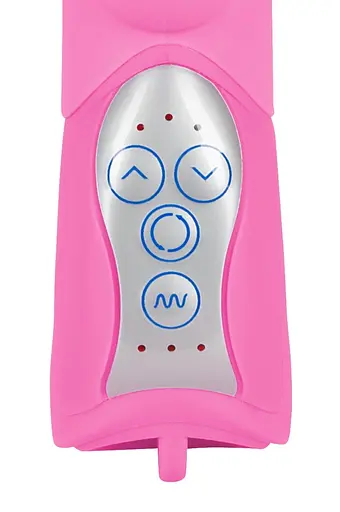 Вибратор-кролик Sweet Smile Pearl Bunny 26 см розовый - фото 6
