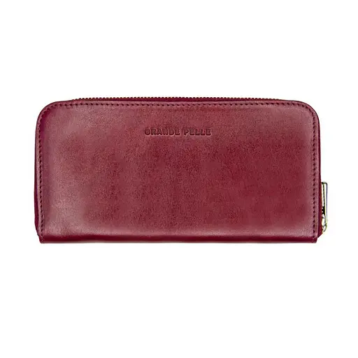 Шкіряний гаманець Grande Pelle 20х10.5х2.5 см acs0029304 - фото 1