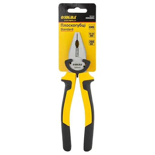 Плоскогубці Sigma 200мм Standard (4342041) - фото 3