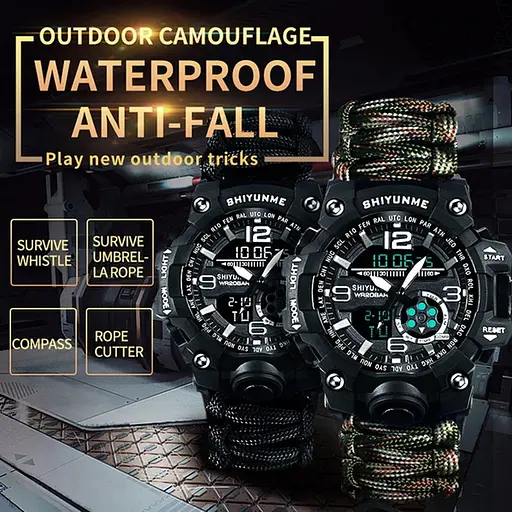 Годинник Hemsut Military с компасом - фото 10