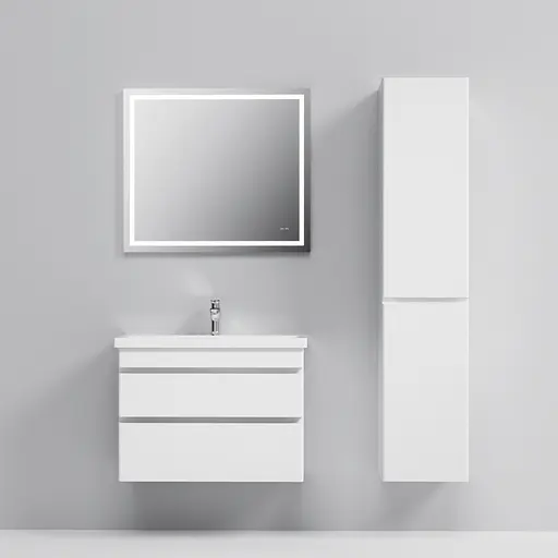 Тумба з умивальником AM.PM Hit підвісна 75 см білий M93A-FHX0752-WC0752WG38 Білий - фото 5