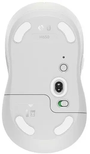 Беспроводная мышь Logitech Signature M650 Wireless Off-White (910-006275) - фото 5