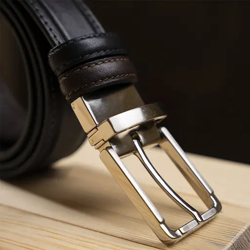 Ремінь шкіряний Grande Pelle чоловічий 3,4х120 см acs0014944 - фото 8