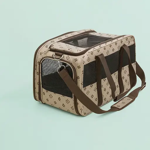 Сумка-переноска Trixie Maxima 33x32x54 см кремова  - фото 2