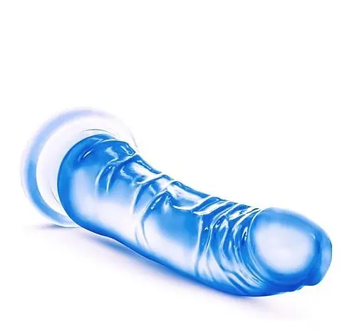 Фалоімітатор B Yours Sweet N Hard 6 21.5 см блакитний - фото 3