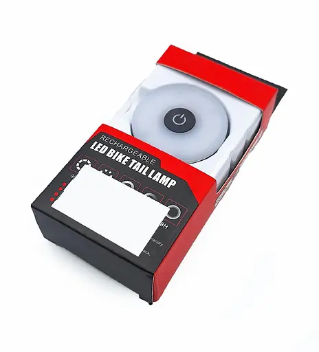 Велосипедна фара задня 16 Led USB 4 х 1,5 см (G0000156) - фото 4