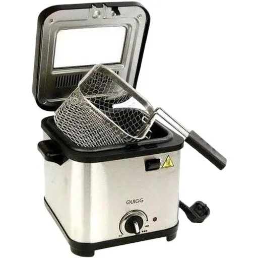 Фритюрниця для дому Rainberg RB-2219 з терморегулятором і знімною чашею - фото 1