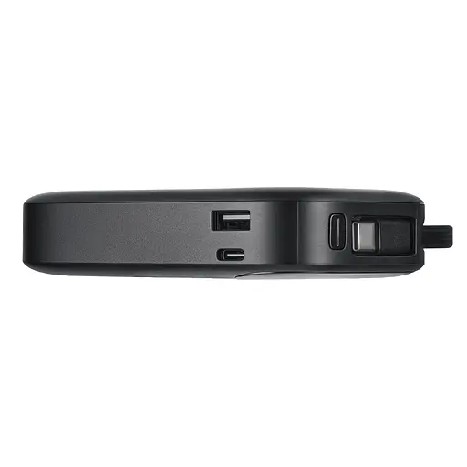 Повербанк (Power Bank) Brevia ePower 10000mAh PD20W CompactMini LCD чорний + кабель(45420CMB) - фото 3