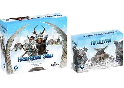 Настільна гра Ігромаг Нескінченна Зима: Палеоамериканці з доповненням Пращури (укр.) (IG6142+1)