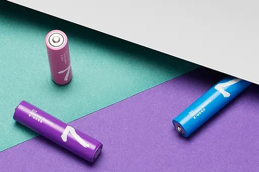 Набор батареек AAA ZMI Rainbow 40pcs AA740 минипальчиковых 40 штук - фото 2