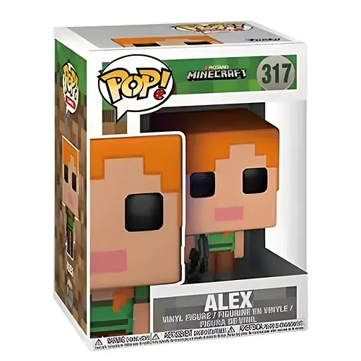 Фигурка POP Minecraft Алекс с киркой 10 см (2025-21) - фото 3