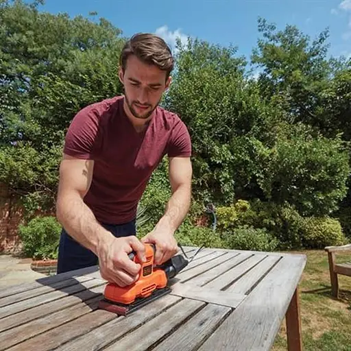 Вибрационная шлифмашина Black+Decker BEW220 [119602] - фото 6