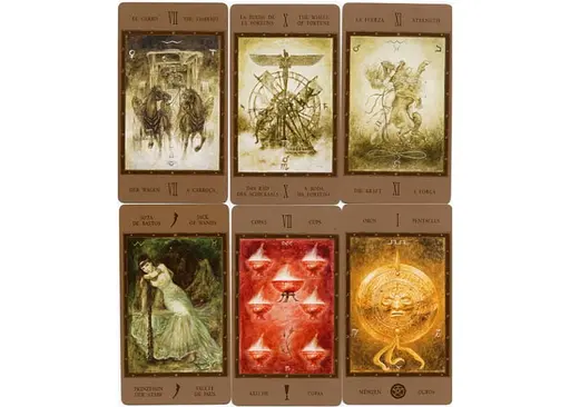 Карти Таро Fournier Лабіринт (Tarot de Labyrinth by Luis Royo) (ВР_КТЛ) - фото 6