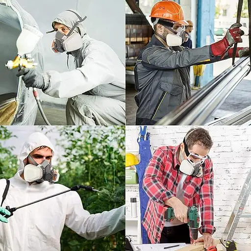 Пилозахисна маска Zelbuck 107 з фільтрами багаторазова - фото 4