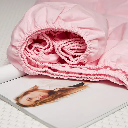 Простирадло на резинці Moon&Star Pastel Kiss Бязь Gold Люкс 100х190х20 см - фото 3