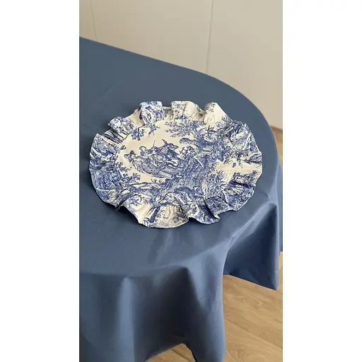 Скатертина  Ecotton Duck водовідштовхувальна 170х150 см Blue (25340) - фото 3