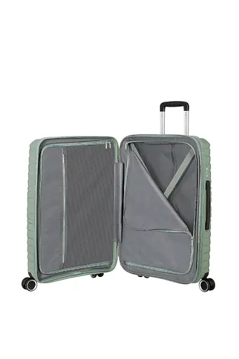 Чемодан American Tourister FLYTWIST 67 см BOTANIC GREEN 67x45x26(29) MI1*04002 - фото 2