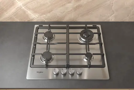 Варочная поверхность газовая Whirlpool TKRL661IXEU 60 см чугун - фото 8