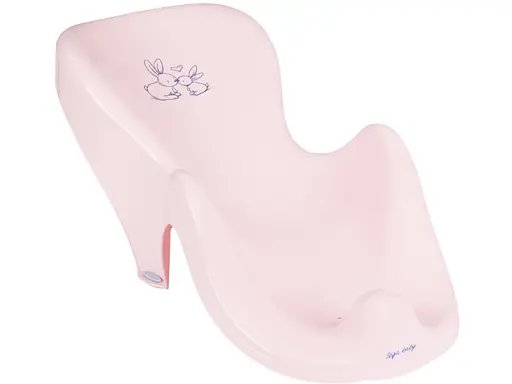 Гірка дитяча Tega Baby для купання антиковзка Bunny powder pink - фото 1