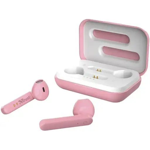 Наушники Trust Primo Touch True Wireless Pink - фото 5
