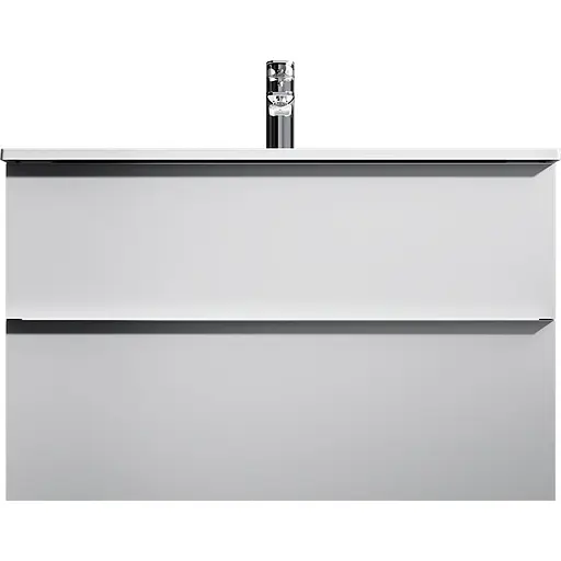 Тумба з умивальником AM.PM X-Joy S підвісна 100 см 2 ящики білий MTA-FHX1002WG-WCC1002WG Білий - фото 1