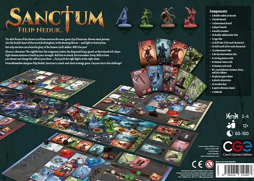Настольная игра Czech Games Edition Санктум (Sanctum) (англ.) (PS217) - фото 2