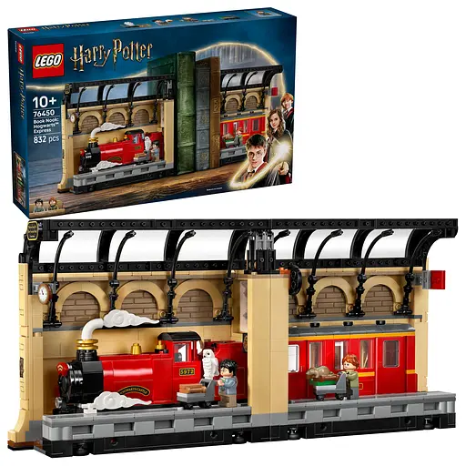 Конструктор LEGO Harry Potter Бук нук: Хогвартский экспресс 832 детали (76450) - фото 4