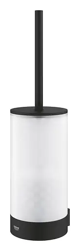 Туалетний йоржик у комплекті Grohe Selection 41215KF0 Чорний матовий - фото 2