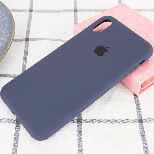 Чохол Silicone Case Full Protective (AA) для Apple iPhone XR (6.1) Темно-синій / Midnight blue - фото 2
