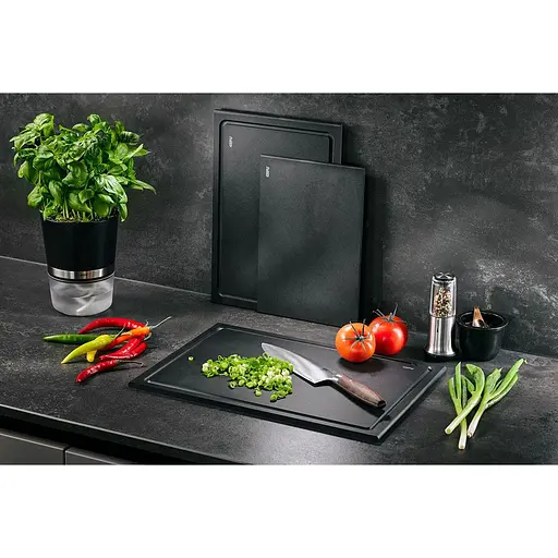 Обробна дошка Gefu Slize чорна (13967) - фото 5